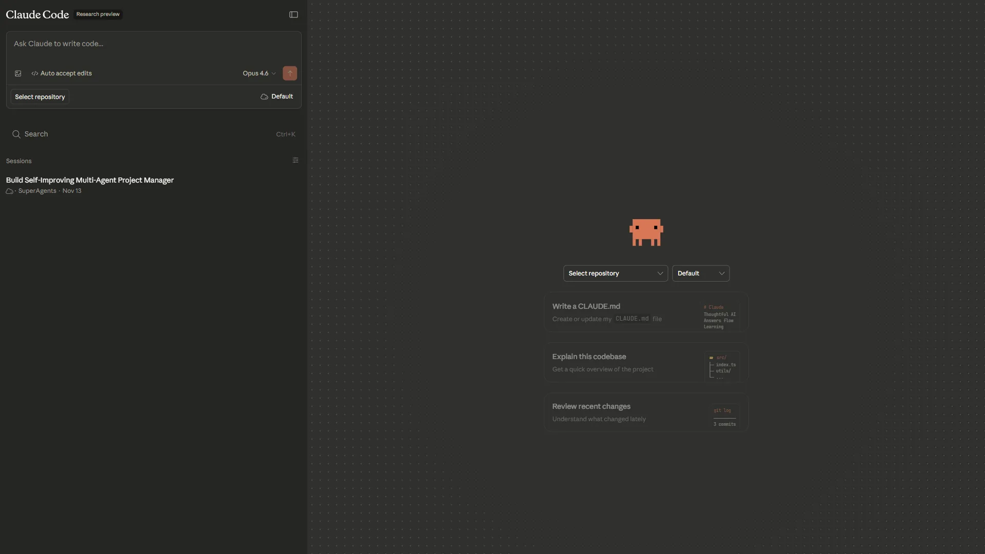 Claude Code executing multi-file changes in the terminal