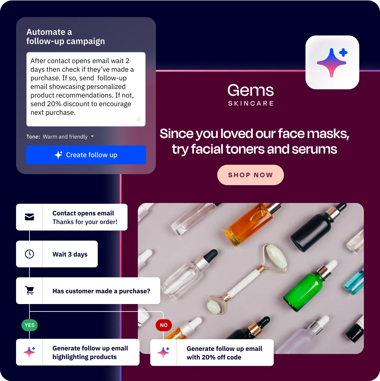 AI automation builder for score workflows