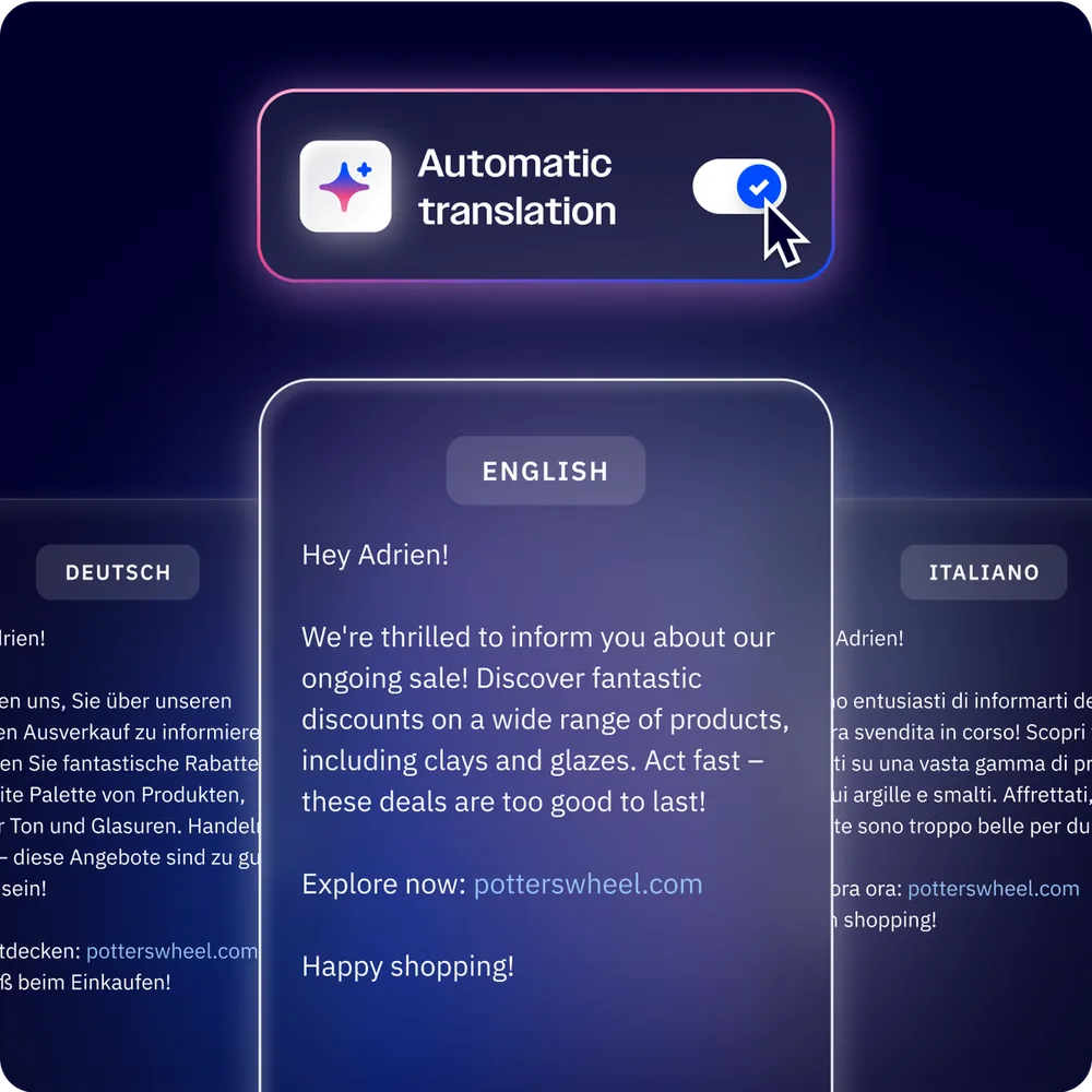 ActiveCampaign AI translation