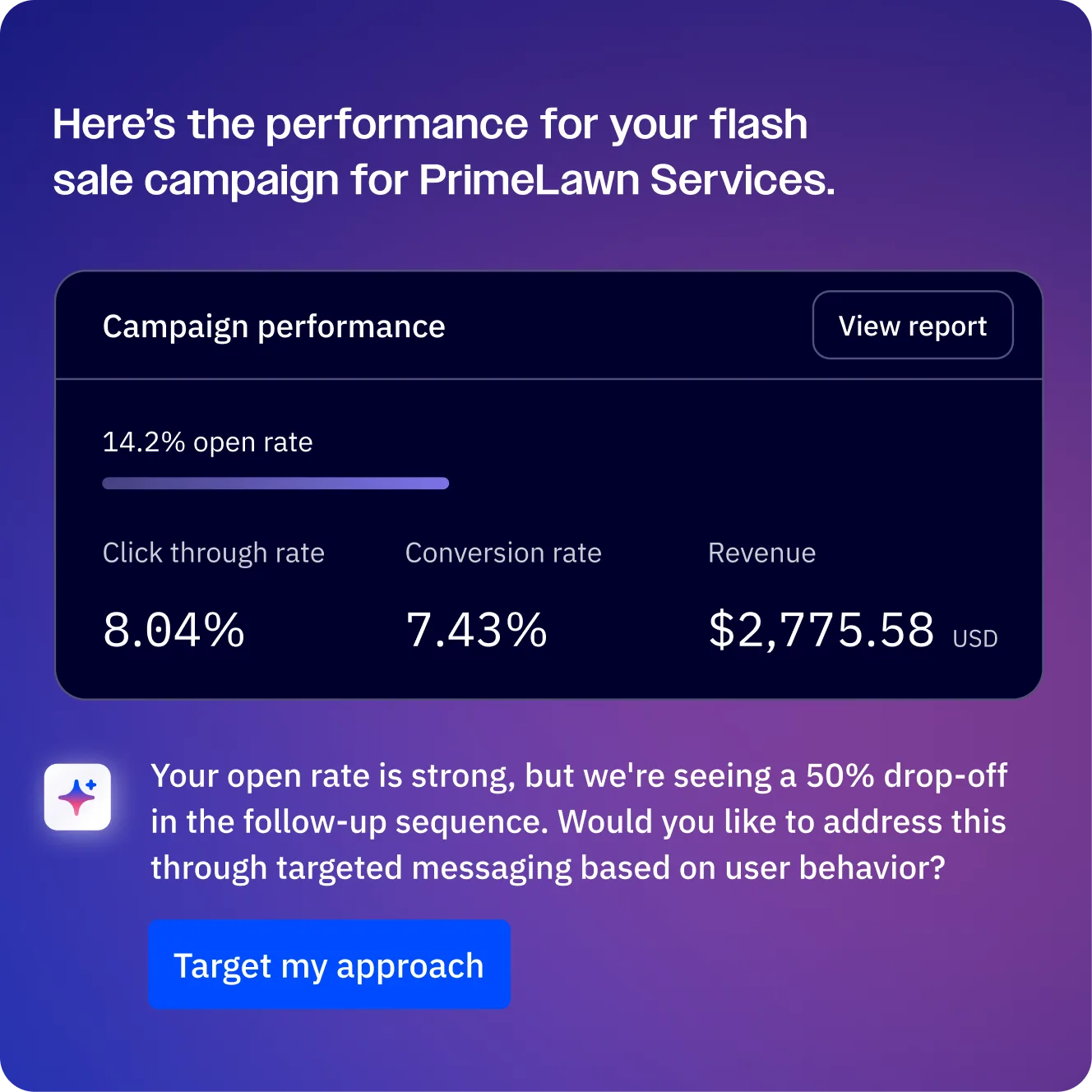 ActiveCampaign campaign performance and deliverability metrics