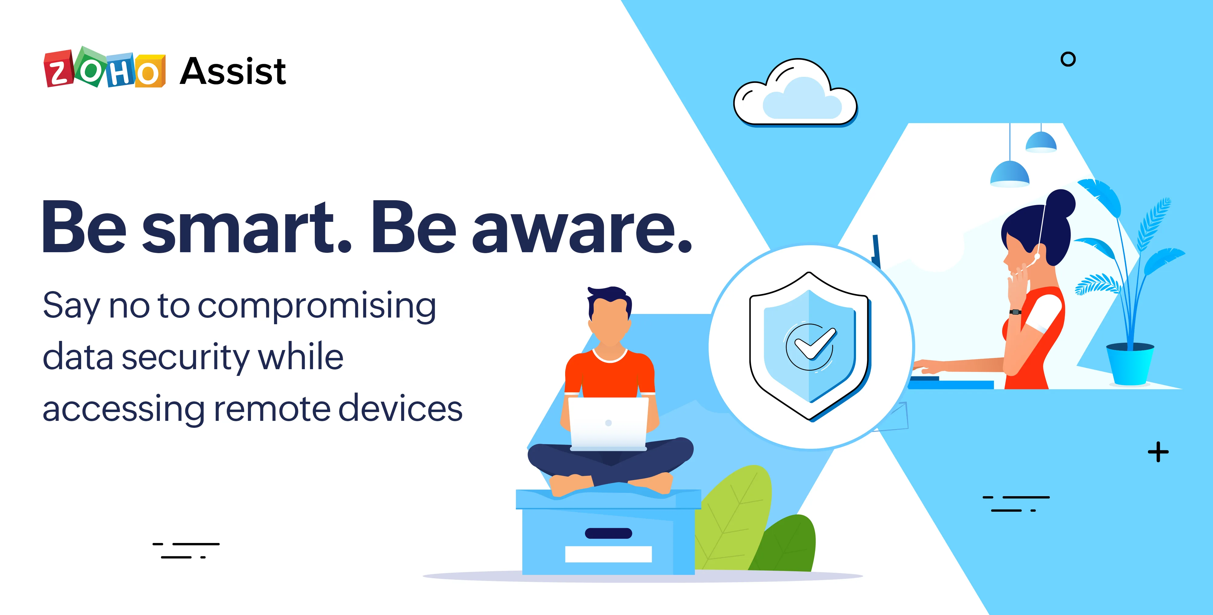 Zoho Assist security and encryption features