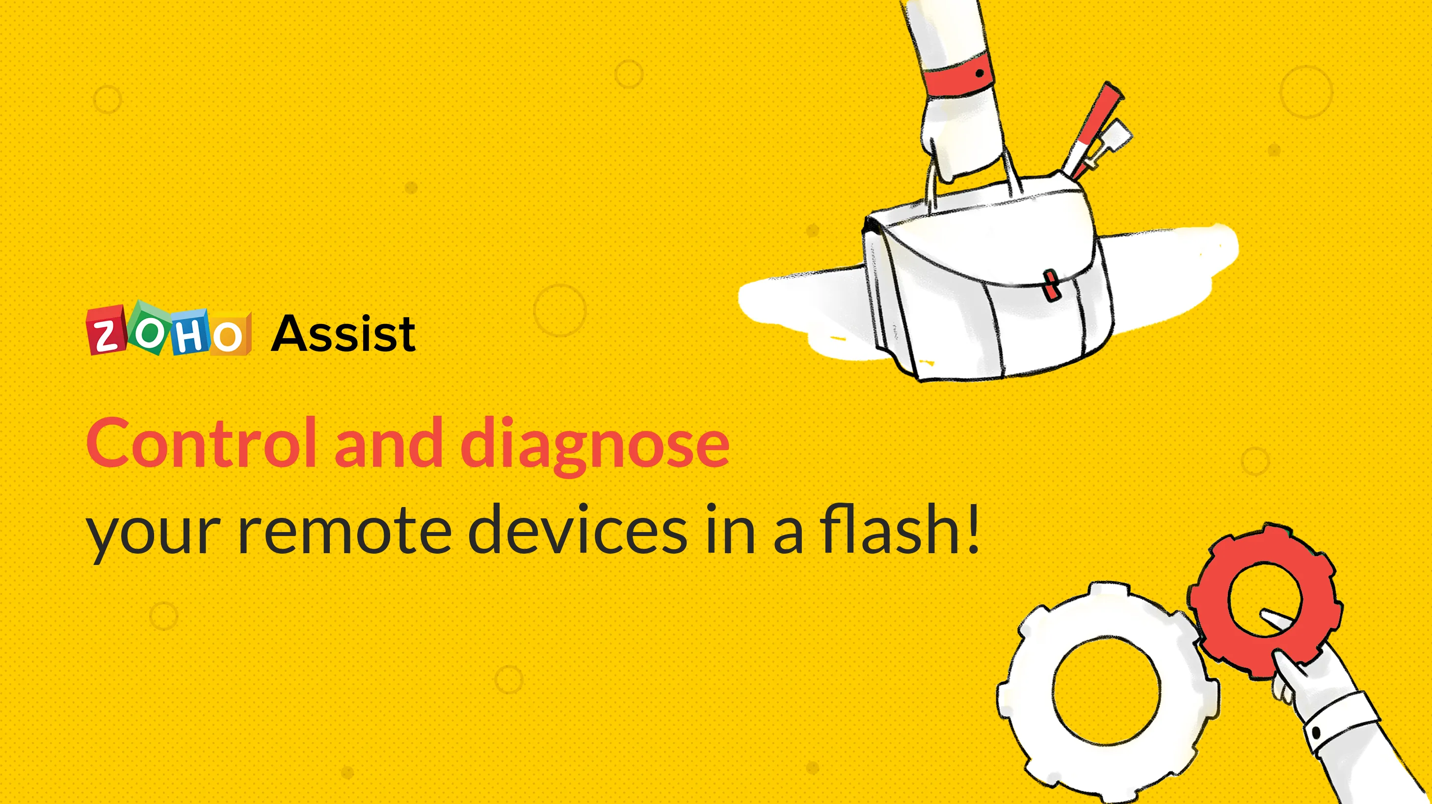 Zoho Assist unattended access setup