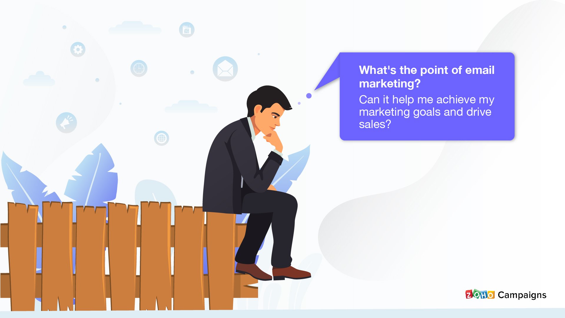 Zoho Campaigns email template editor