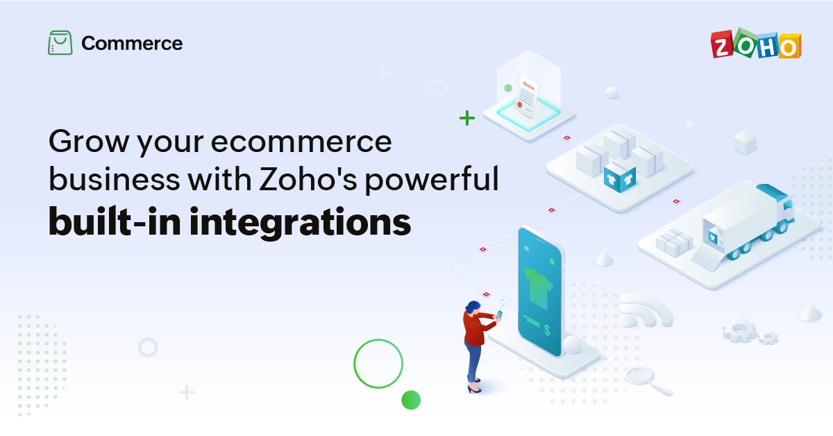 Zoho Commerce integrations marketplace