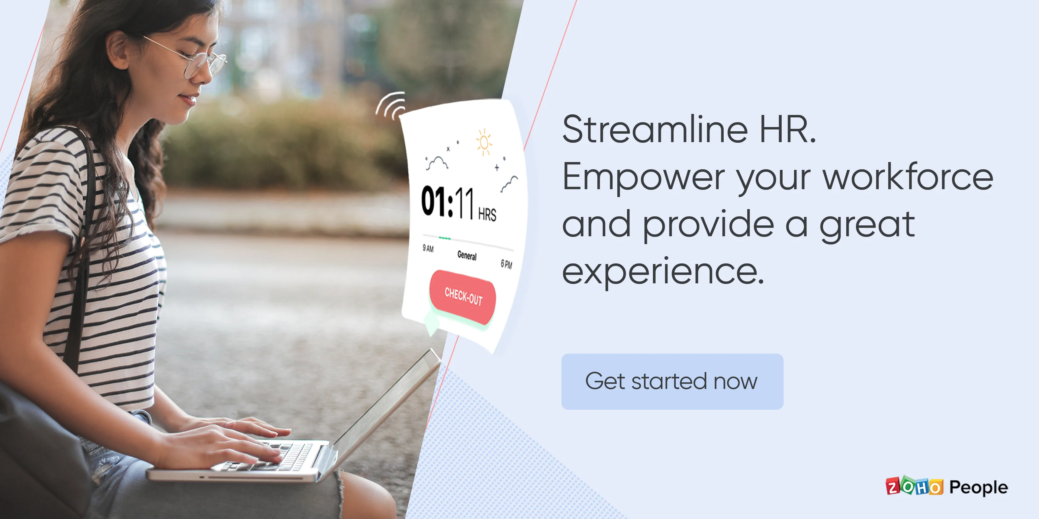 Zoho People streamlined HR workflows