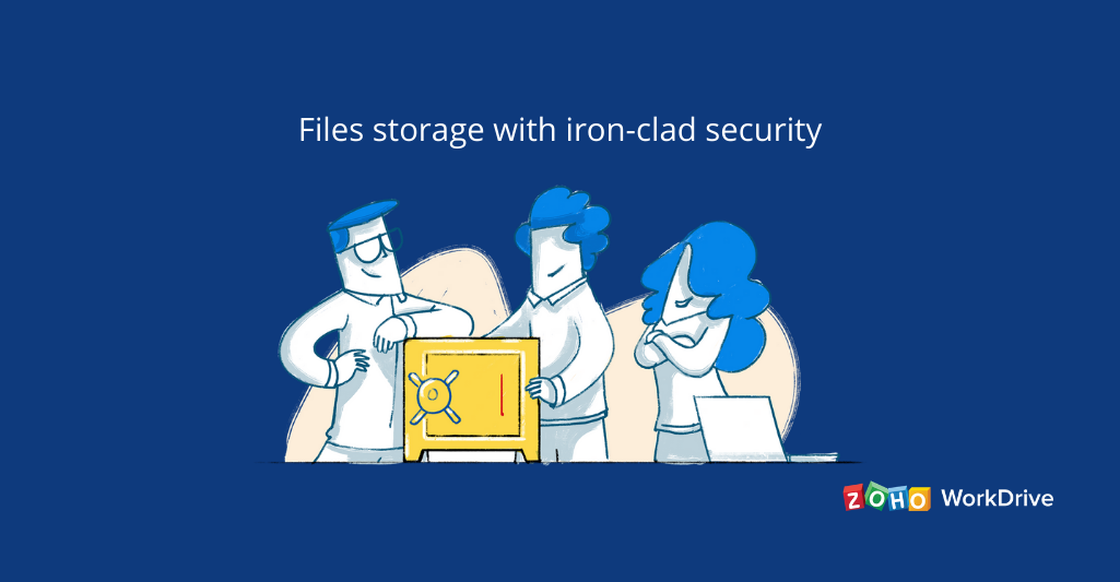 Iron-clad security in Zoho WorkDrive