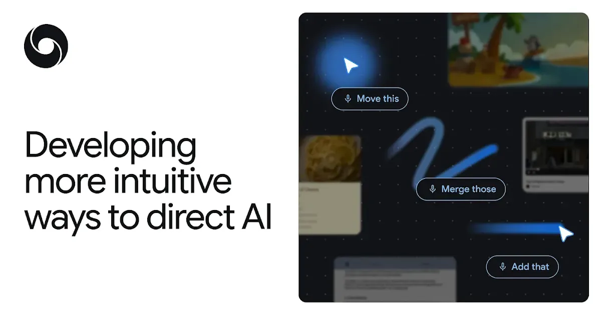 Shaping the future of AI interaction by reimagining the mouse pointer